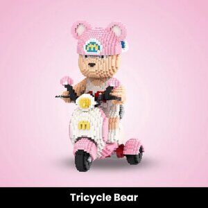 TeddyBlocks - Tricycle Bear
